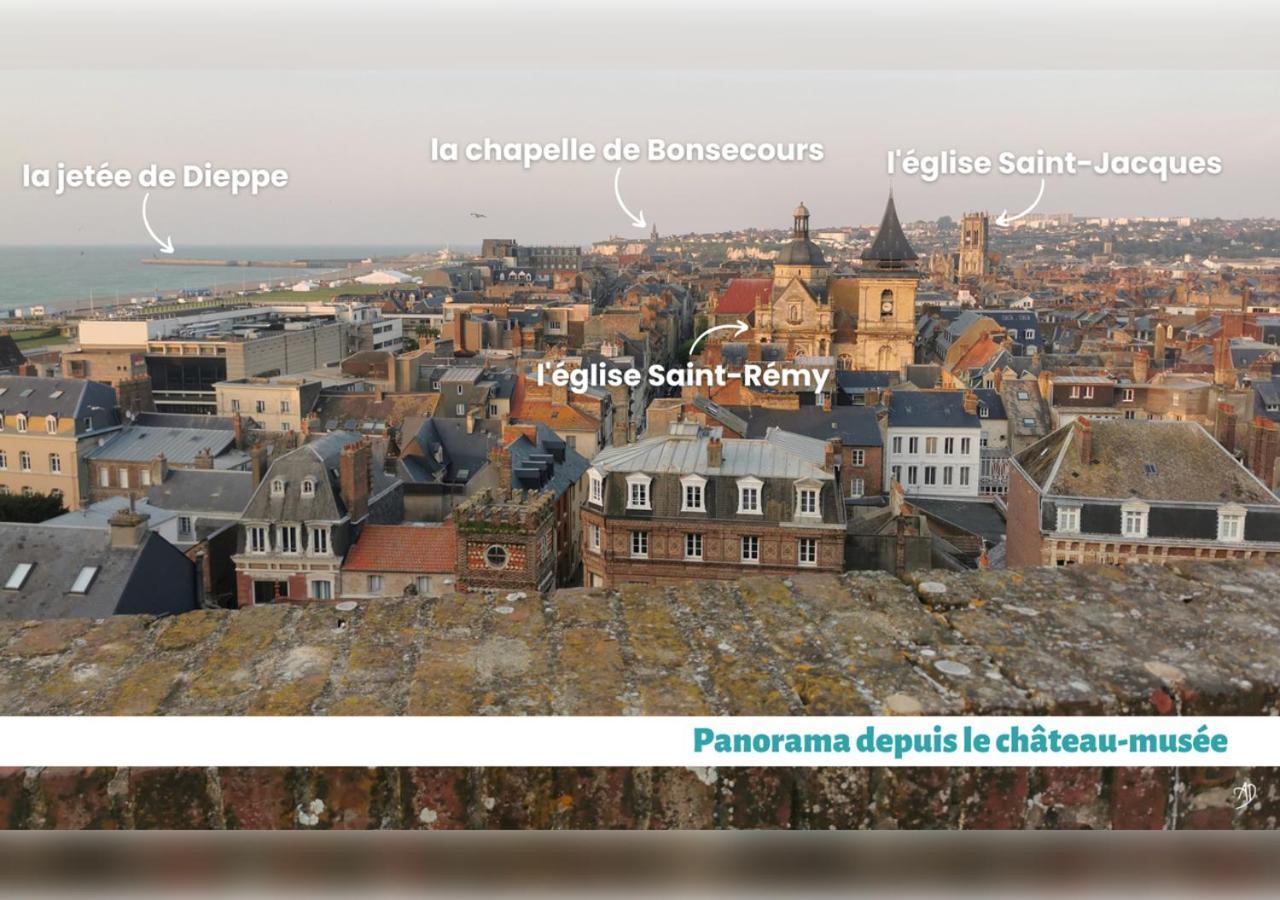 Maison De Charme A Dieppe, Confort Et Loisirs מראה חיצוני תמונה